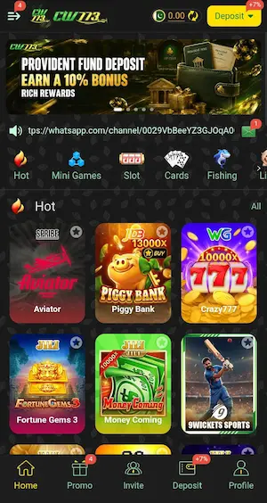 CW773 Game Registered